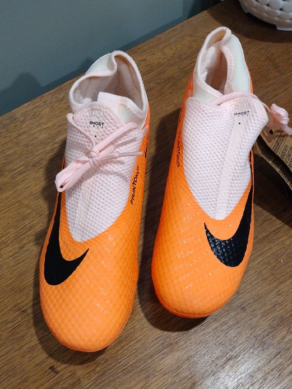 Nike Phantom GX Soccer Cleats - Orange, Pink & Black